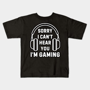 Funny Gamer Saying Kids T-Shirt